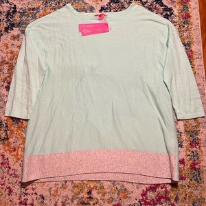 NWT Teal Lilly Pulitzer sweater